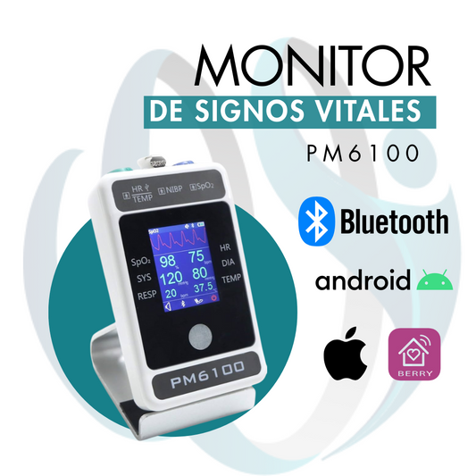 Monitor Portátil de Signos Vitales PM6100