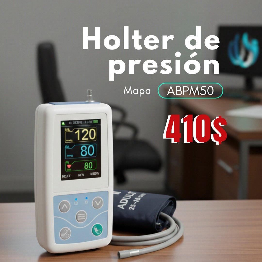 Holter de Presión Arterial ABPM50 Contec