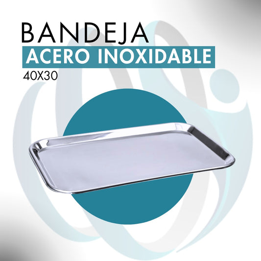 Bandeja de Acero Inoxidable