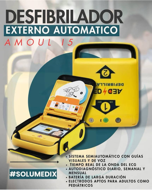 Desfibrilador de Emergencia Semiautomático DEA  I5 AMOUL