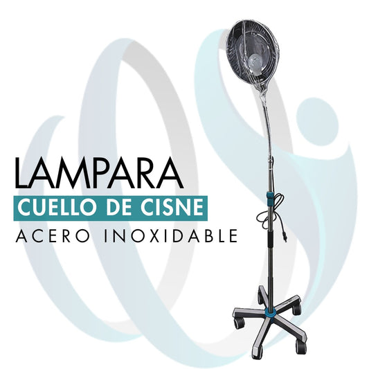 Lampara Cuello de Cisne (Examen) con Ruedas