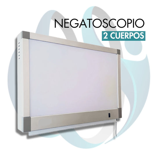 Negatoscopio Led de dos (2) Cuerpos