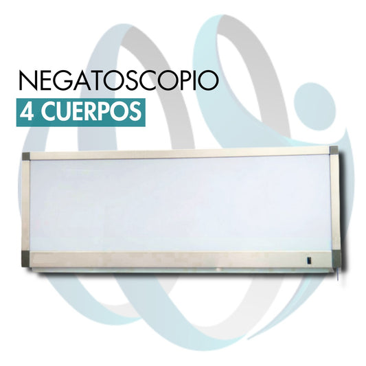 Negatoscopio Led de cuatro (4) Cuerpos