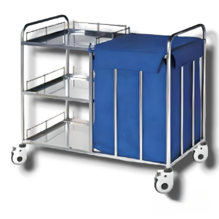 Carro de Lavandería y Desechos Quirúrgicos