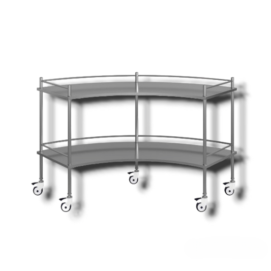 Mesa Angular En Acero Inoxidable