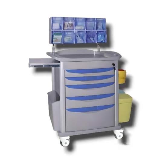 Carro de Paro (Medicamentos y Anestesia)