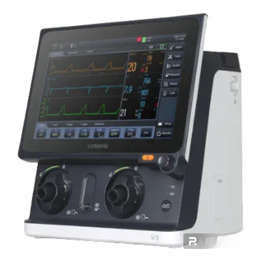 Ventilador Mecánico con Capnógrafo V3 Comen