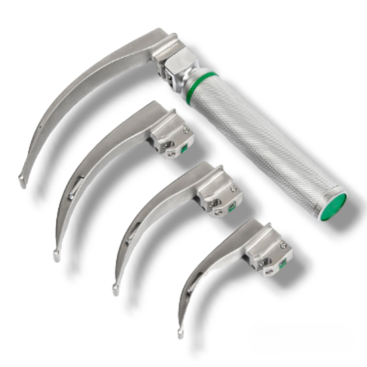 Laringoscopio Fibra Óptica Luz Led Adulto