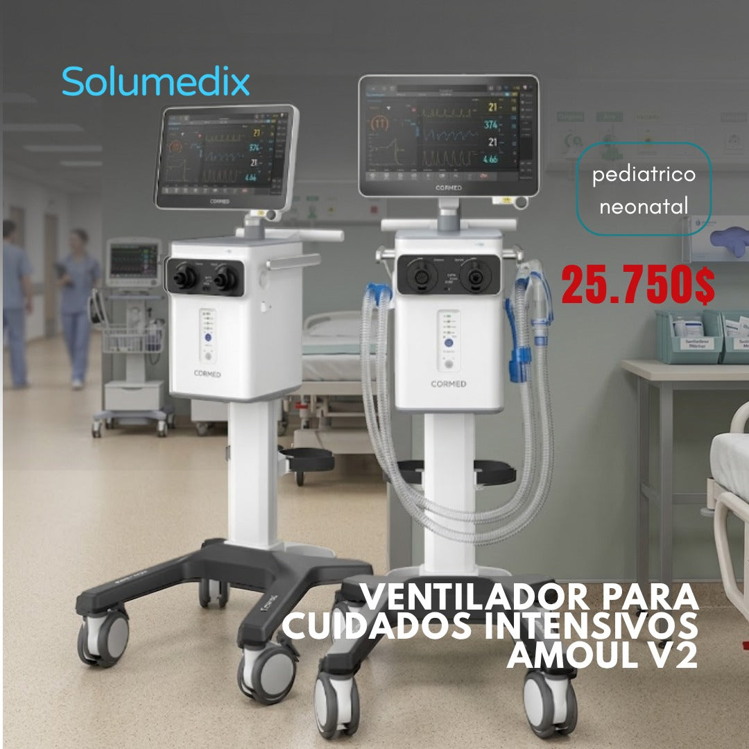 Ventilador Mecánico con Capnógrafo V2 Comen