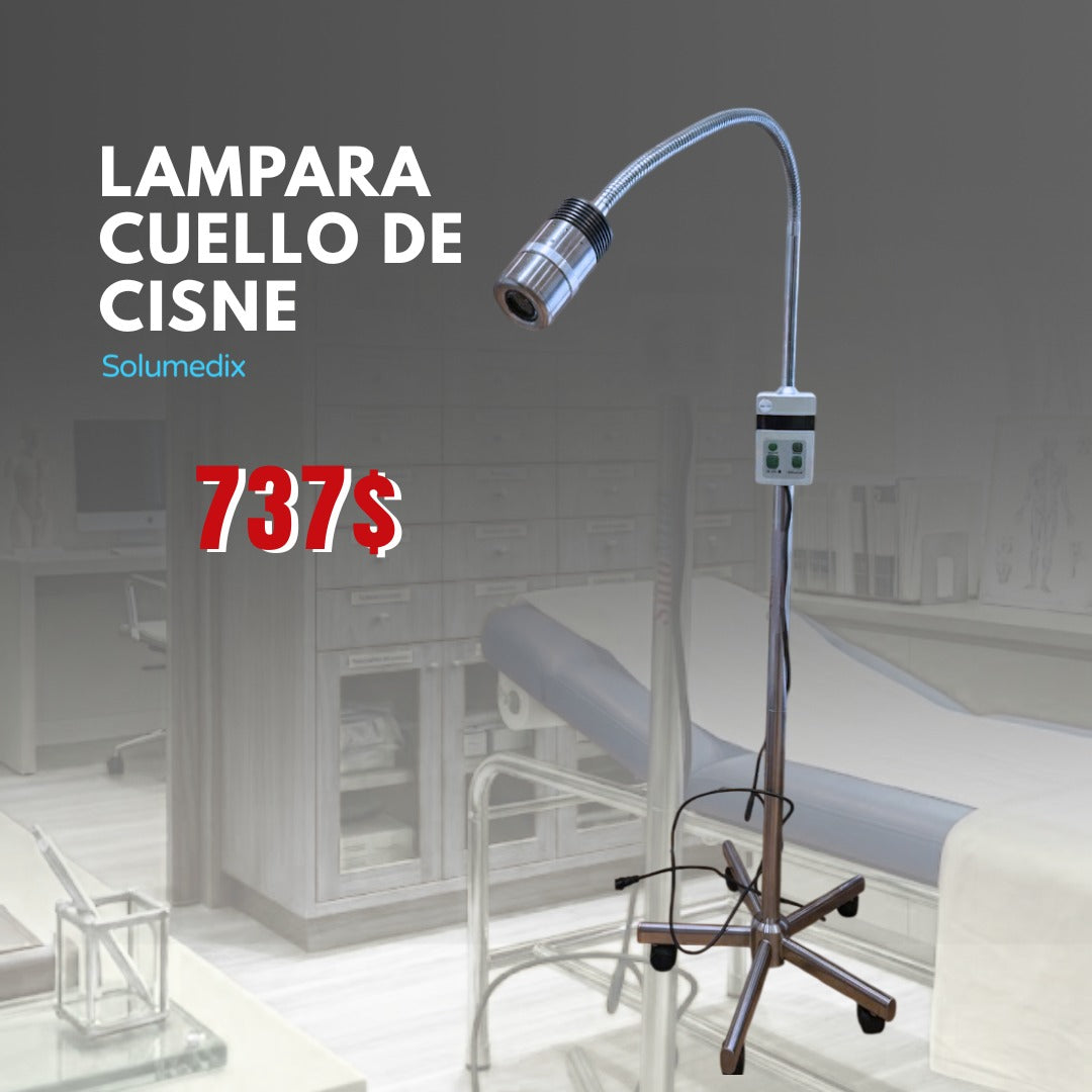 Lampara Cuello de Cisne (Examen) de Lujo con Luz Led Ajustable