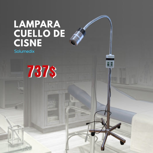 Lampara Cuello de Cisne (Examen) de Lujo con Luz Led Ajustable