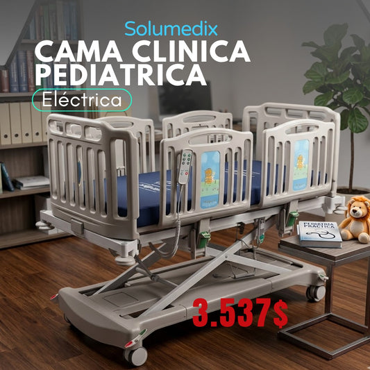 Cama Clínica Eléctrica Pediatrica 3 posiciones SM-PD001