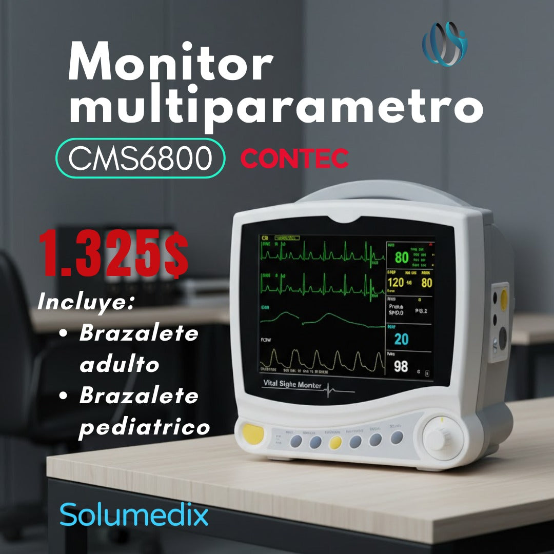 Monitor Pediátrico Multiparametros  CMS6800 Contec