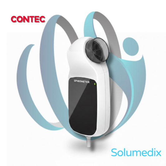 Espirometro Portatil de Mano SPMA Contec