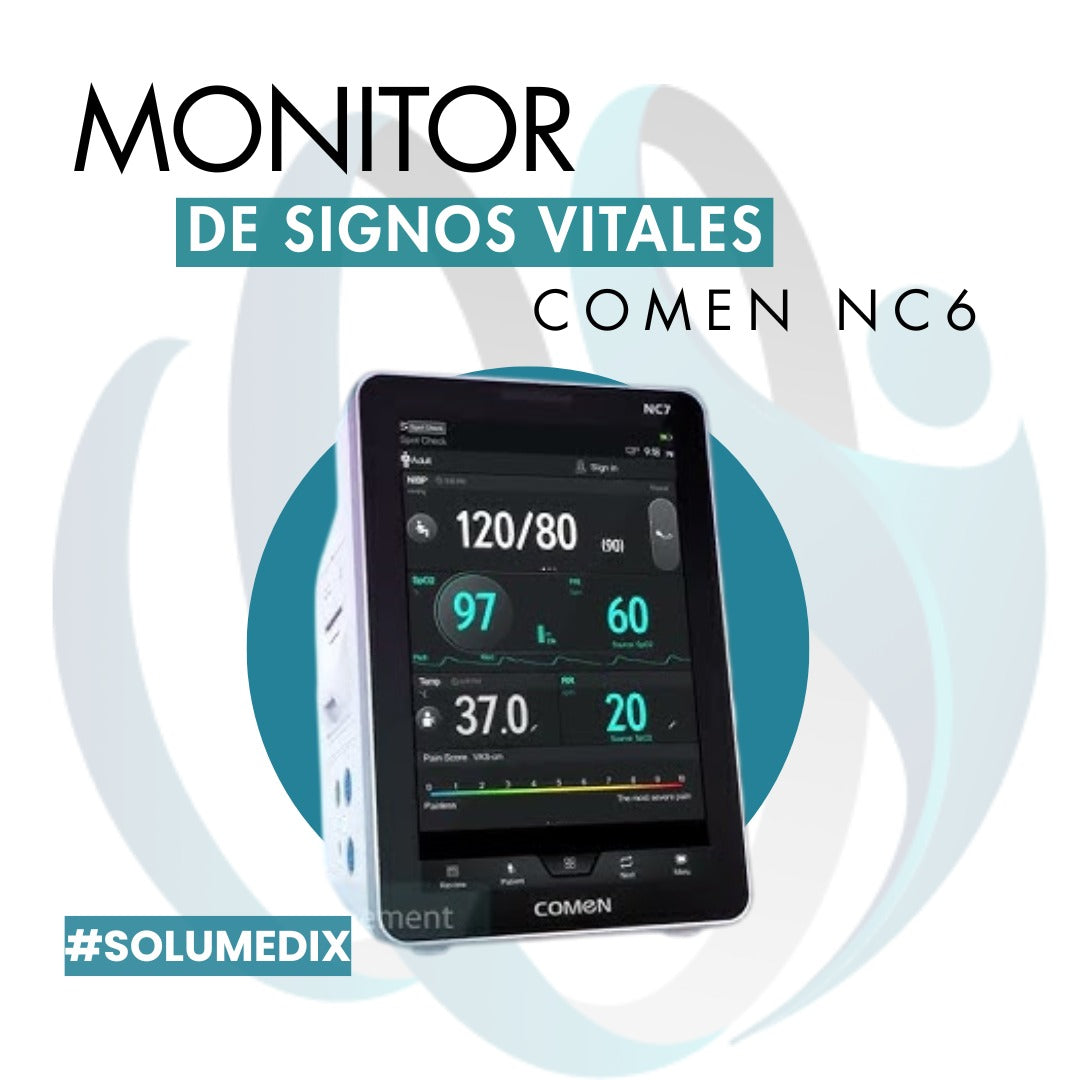 Nc6 Monitor de Signos Vitales NC6 COMEN – Solumedix