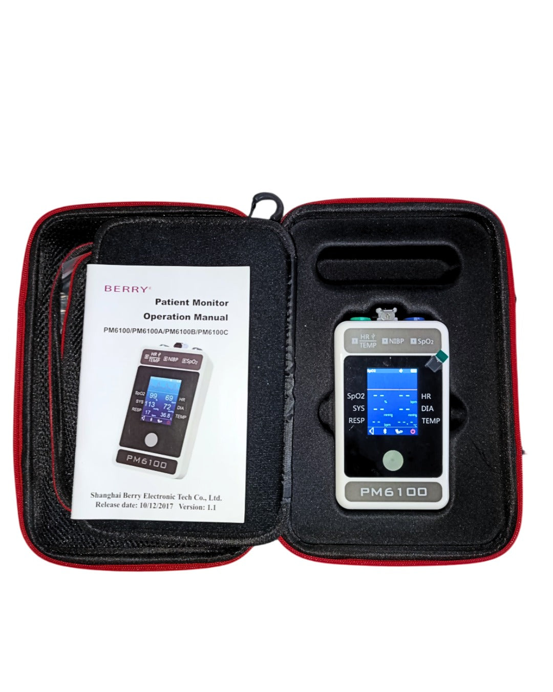 Monitor Portátil de Signos Vitales PM6100